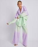 SUMMI SUMMI Womens Long Sleeve Oversized Linen Shirt - Fadey Lady, WOMENS TOPS & SHIRTS, SUMMI SUMMI, Elwood 101