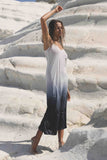 SUMMI SUMMI Womens Midi Slip Dress - Charcoal Fade, WOMENS DRESSES, SUMMI SUMMI, Elwood 101