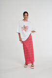 SUMMI SUMMI Womens Band Tee - Wasabi Neon