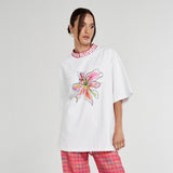 SUMMI SUMMI Womens Band Tee - Wasabi Neon