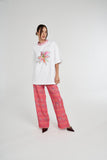 SUMMI SUMMI Womens Band Tee - Wasabi Neon