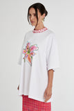 SUMMI SUMMI Womens Band Tee - Wasabi Neon