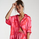 SUMMI SUMMI Womens Big Shirt - A Rose By Any Other Name, WOMENS TOPS & SHIRTS, SUMMI SUMMI, Elwood 101