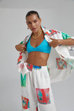 SUMMI SUMMI Womens Linen Big Shirt - Montage White, WOMENS TOPS & SHIRTS, SUMMI SUMMI, Elwood 101