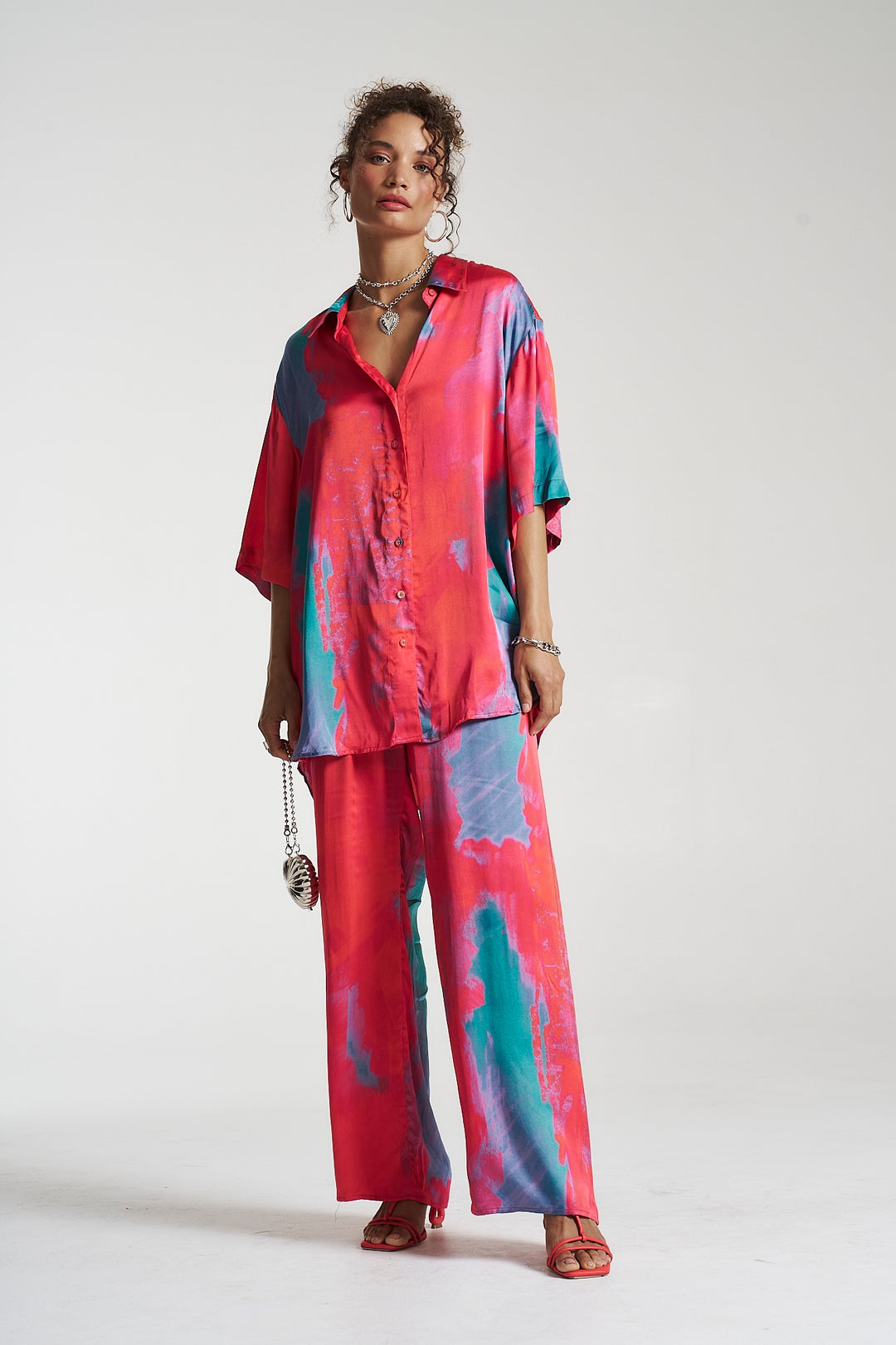 SUMMI SUMMI Womens Big Shirt - Verona, WOMENS TOPS & SHIRTS, SUMMI SUMMI, Elwood 101