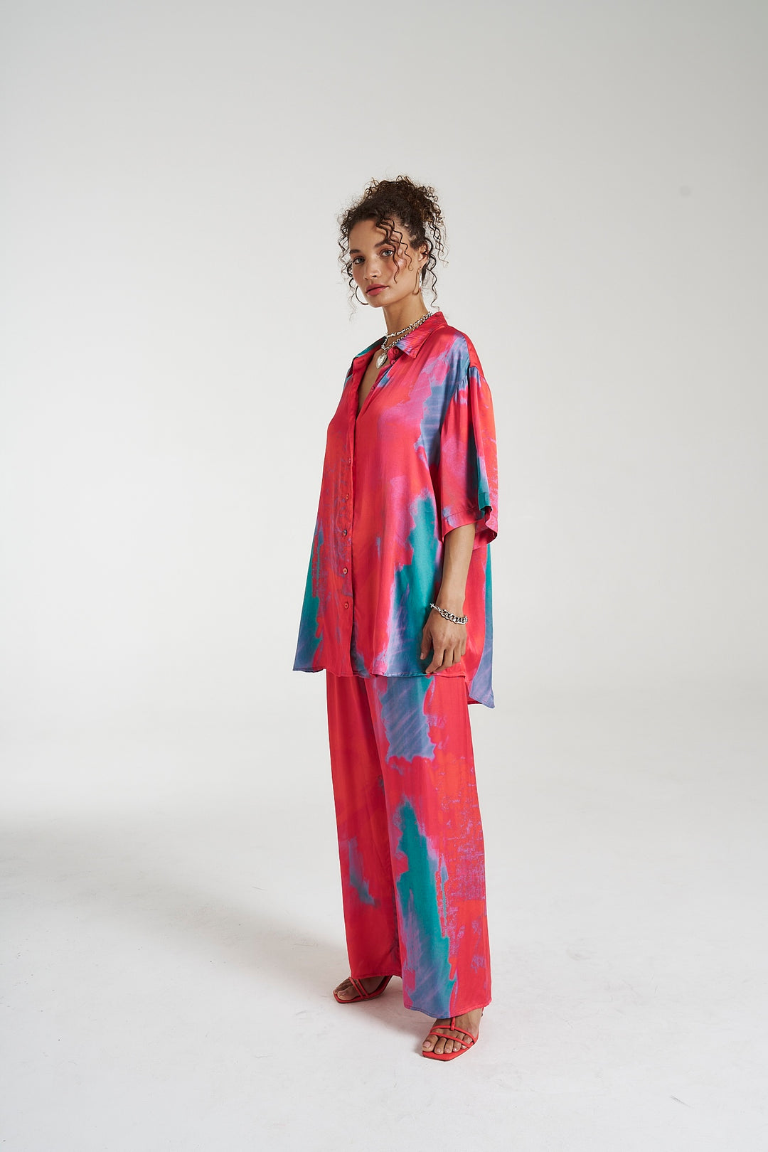 SUMMI SUMMI Womens Big Shirt - Verona, WOMENS TOPS & SHIRTS, SUMMI SUMMI, Elwood 101
