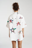 SUMMI SUMMI Womens Big Shirt Linen - Star X Lovers, WOMENS TOPS & SHIRTS, SUMMI SUMMI, Elwood 101