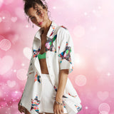 SUMMI SUMMI Womens Big Shirt Linen - Star X Lovers, WOMENS TOPS & SHIRTS, SUMMI SUMMI, Elwood 101