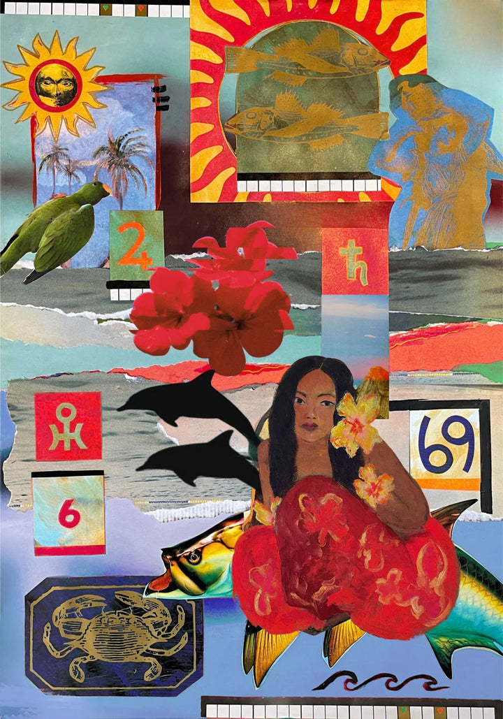 SUMMI SUMMI Womens Big Shirt in Loco, WOMENS TOPS & SHIRTS, SUMMI SUMMI, Elwood 101