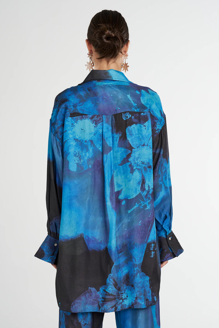SUMMI SUMMI Womens Boss Shirt Dark Lumen, WOMENS TOPS & SHIRTS, SUMMI SUMMI, Elwood 101