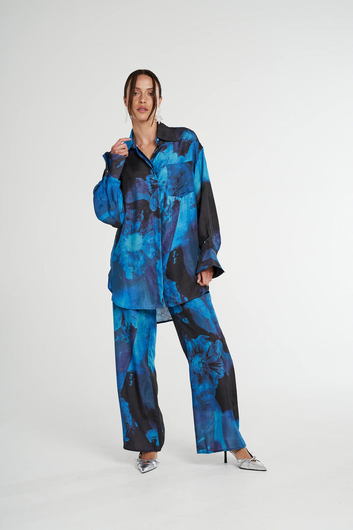 SUMMI SUMMI Womens Boss Shirt Dark Lumen, WOMENS TOPS & SHIRTS, SUMMI SUMMI, Elwood 101