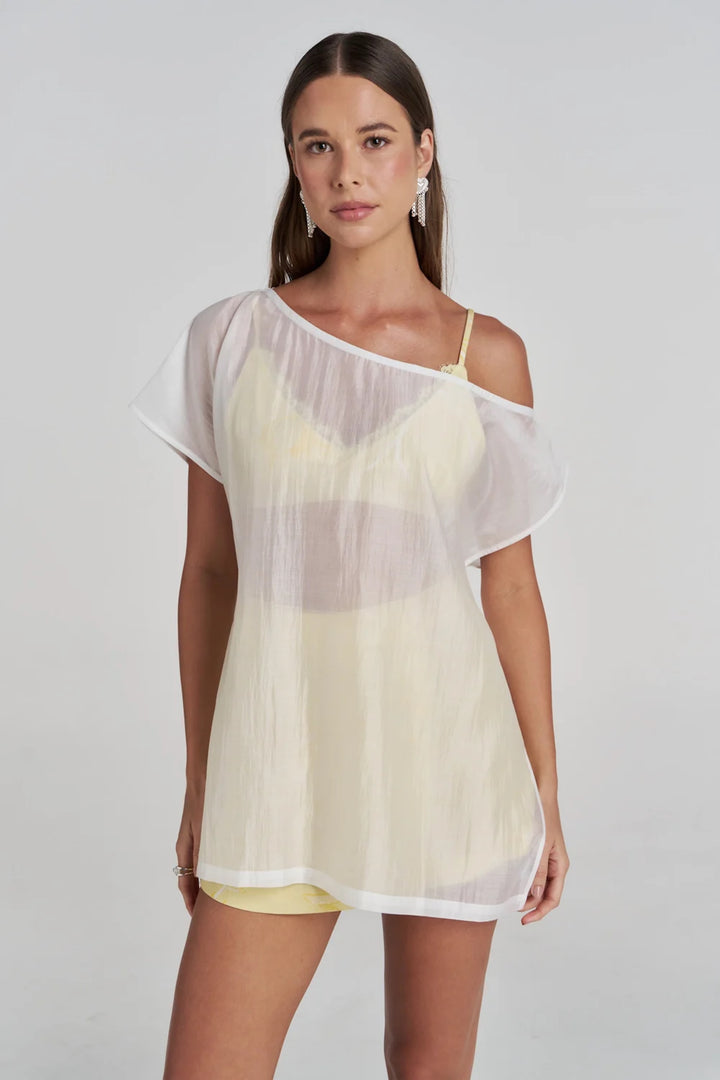 SUMMI SUMMI Womens Cross Me Bralette In Magnolia