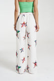 SUMMI SUMMI Womens Elastic Waist Linen Pants - Star X Lovers, WOMENS PANTS, SUMMI SUMMI, Elwood 101