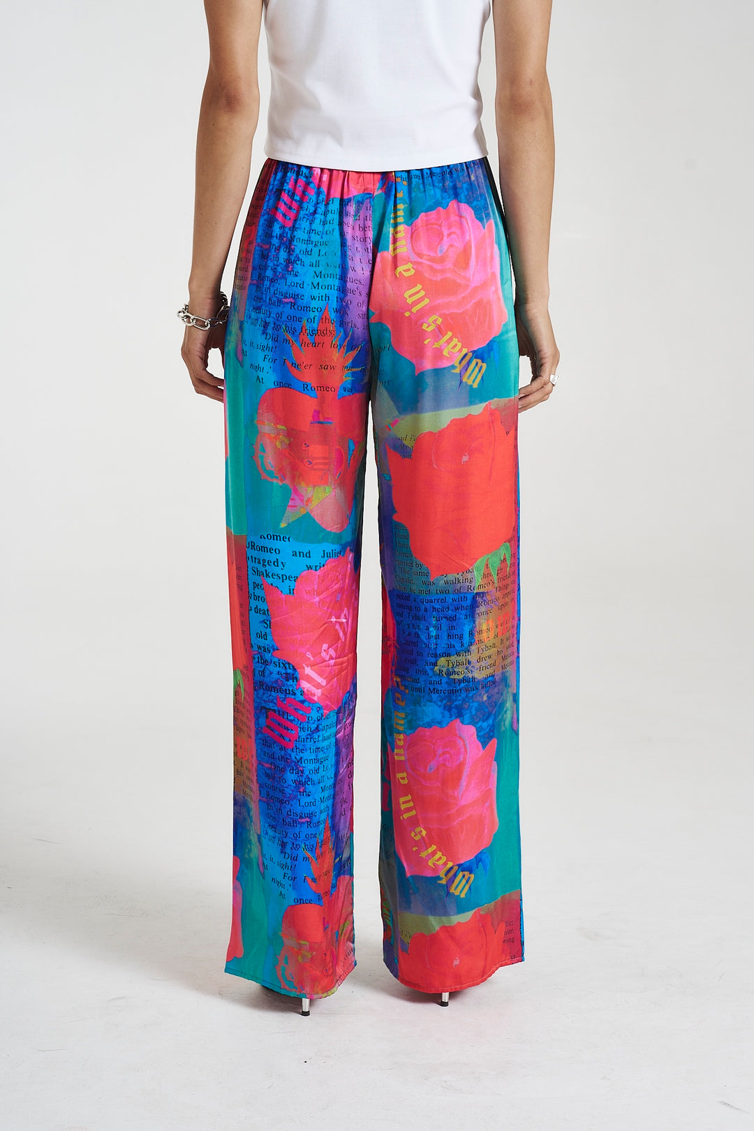 SUMMI SUMMI Womens Elastic Waist Pants - O, Romeo, WOMENS PANTS, SUMMI SUMMI, Elwood 101