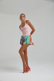 SUMMI SUMMI Womens Knit Halter Top - Blush, WOMENS TOPS & SHIRTS, SUMMI SUMMI, Elwood 101