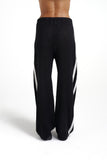 SUMMI SUMMI Womens Knit Pants - Black w Cream Stripe, WOMENS PANTS, SUMMI SUMMI, Elwood 101