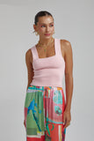 SUMMI SUMMI Womens Knit Tank Top - Blush, WOMENS TOPS & SHIRTS, SUMMI SUMMI, Elwood 101