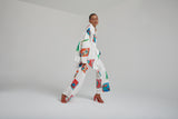 SUMMI SUMMI Womens Long Sleeve Oversize Linen Shirt - Montage White, WOMENS TOPS & SHIRTS, SUMMI SUMMI, Elwood 101