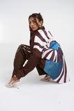 SUMMI SUMMI Womens Long Sleeve Oversized Shirt - Nautilus, WOMENS TOPS & SHIRTS, SUMMI SUMMI, Elwood 101