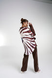 SUMMI SUMMI Womens Long Sleeve Oversized Shirt - Nautilus, WOMENS TOPS & SHIRTS, SUMMI SUMMI, Elwood 101