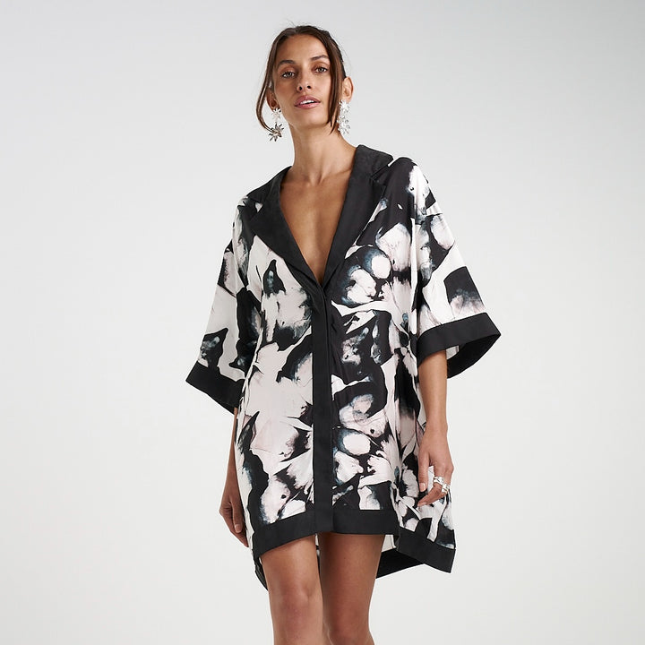 SUMMI SUMMI Womens Luka Shirt Dress with Collar- Everlast, WOMENS DRESSES, SUMMI SUMMI, Elwood 101