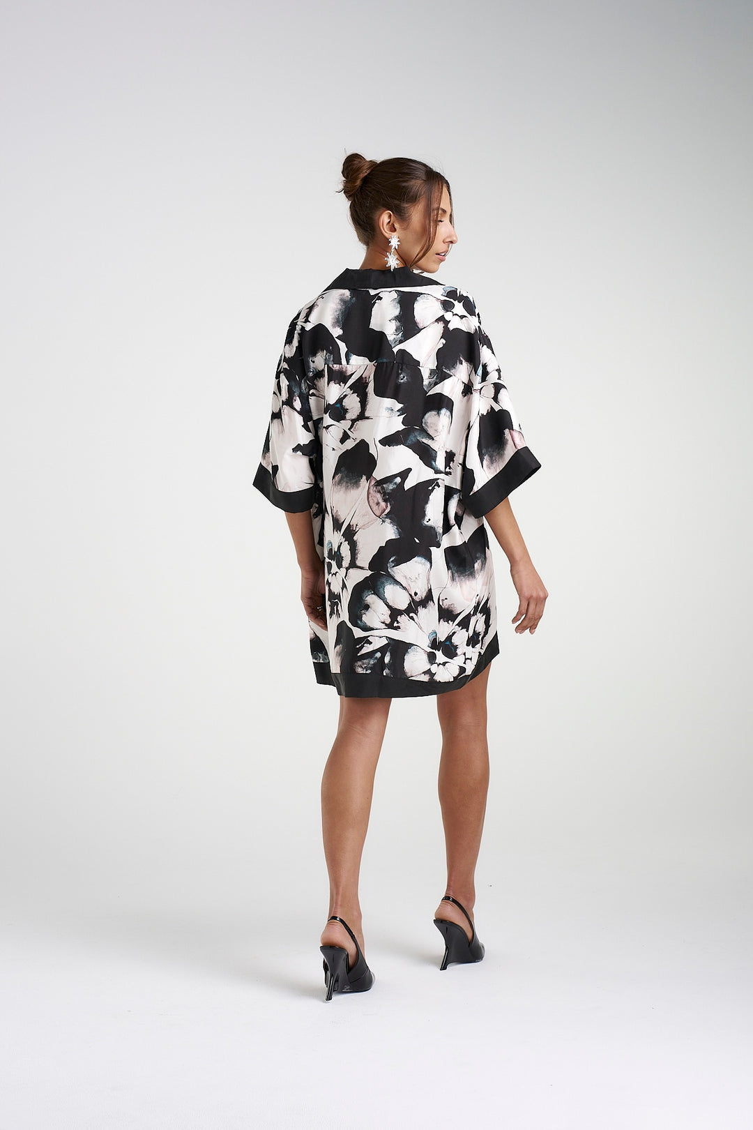SUMMI SUMMI Womens Luka Shirt Dress with Collar- Everlast, WOMENS DRESSES, SUMMI SUMMI, Elwood 101