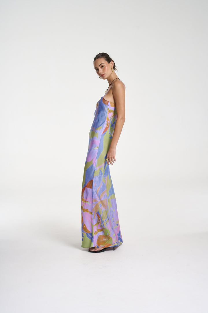 SUMMI SUMMI Womens Luna Maxi Dress in Bananas, WOMENS DRESSES, SUMMI SUMMI, Elwood 101