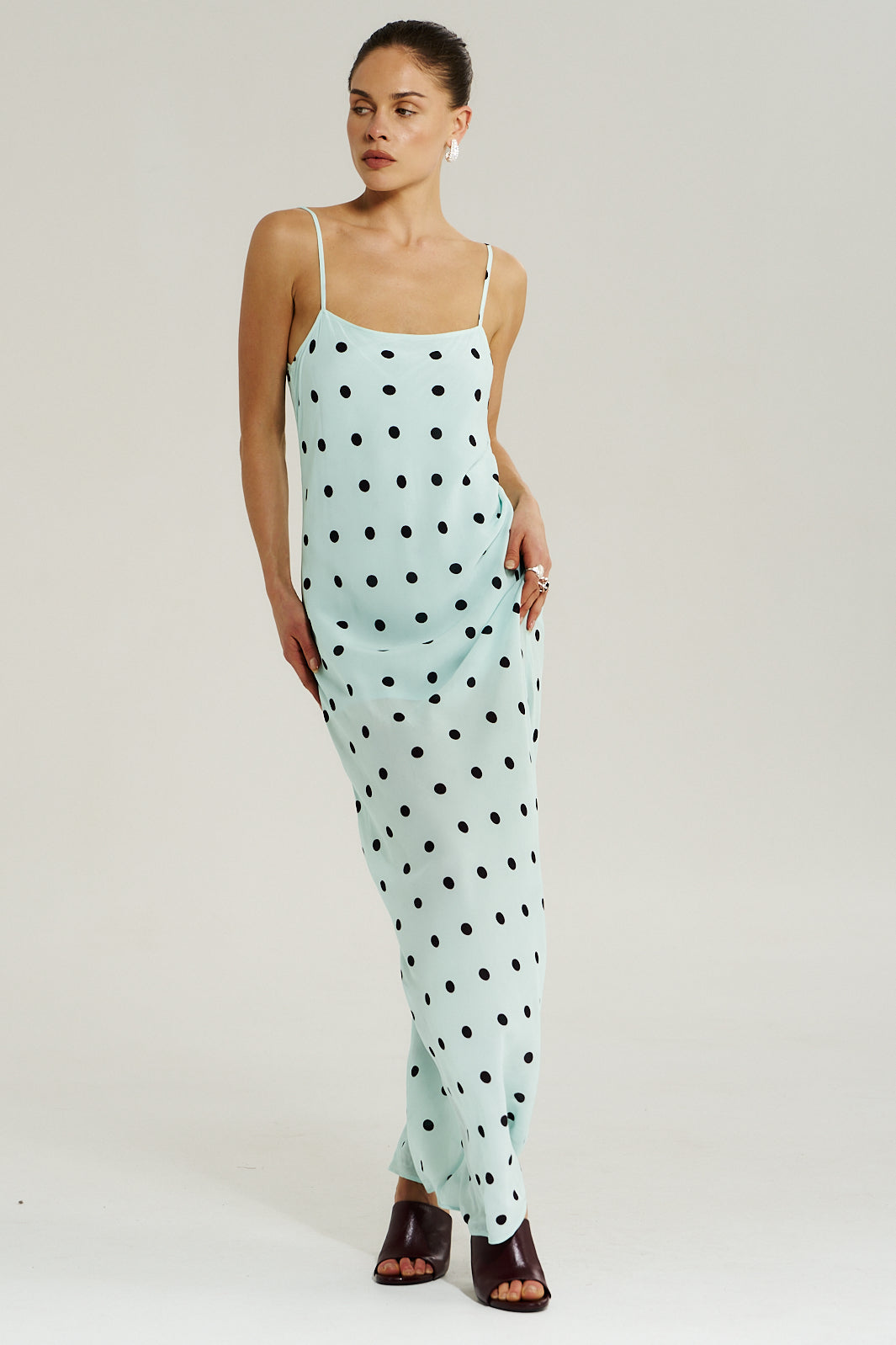 SUMMI SUMMI Womens Luna Maxi Dress in Pinot Drop Pid, WOMENS DRESSES, SUMMI SUMMI, Elwood 101