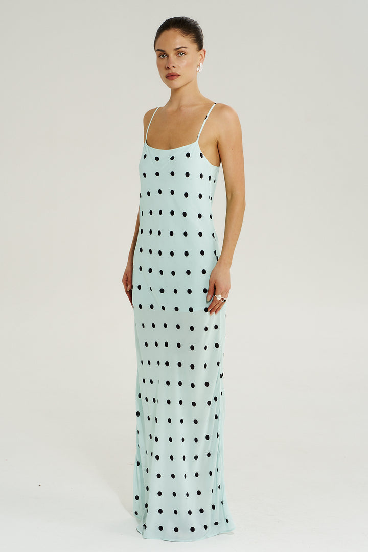 SUMMI SUMMI Womens Luna Maxi Dress in Pinot Drop Pid, WOMENS DRESSES, SUMMI SUMMI, Elwood 101