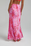 SUMMI SUMMI Womens Relaxed Maxi Skirt - Hibiscus, WOMENS SKIRTS, SUMMI SUMMI, Elwood 101