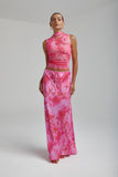 SUMMI SUMMI Womens Relaxed Maxi Skirt - Hibiscus, WOMENS SKIRTS, SUMMI SUMMI, Elwood 101