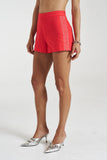 SUMMI SUMMI Womens Sig Fitted Linen Shorts - Scarlet Summi, WOMENS SHORTS, SUMMI SUMMI, Elwood 101