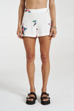SUMMI SUMMI Womens Sig Fitted Linen Shorts - Star X Lovers, WOMENS SHORTS, SUMMI SUMMI, Elwood 101