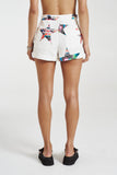 SUMMI SUMMI Womens Sig Fitted Linen Shorts - Star X Lovers, WOMENS SHORTS, SUMMI SUMMI, Elwood 101