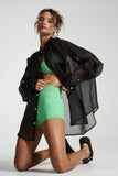 SUMMI SUMMI Womens Silk Organza Mercurio Shirt - Midnight Black, WOMENS TOPS & SHIRTS, SUMMI SUMMI, Elwood 101
