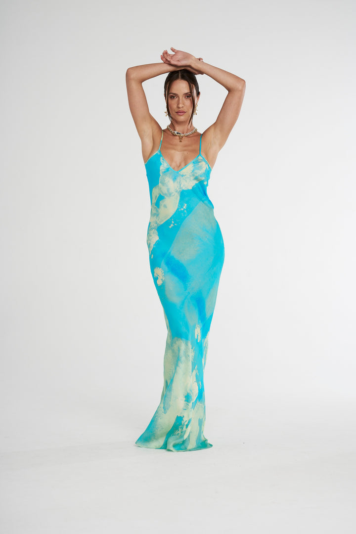SUMMI SUMMI Womens Siren Dress Lemon Lumen, WOMENS DRESSES, SUMMI SUMMI, Elwood 101