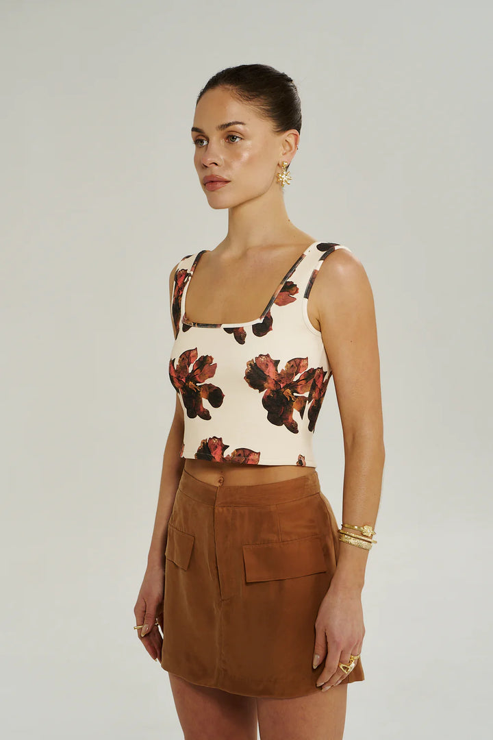 SUMMI SUMMI Womens Skort in Toffee, WOMENS SKIRTS, SUMMI SUMMI, Elwood 101