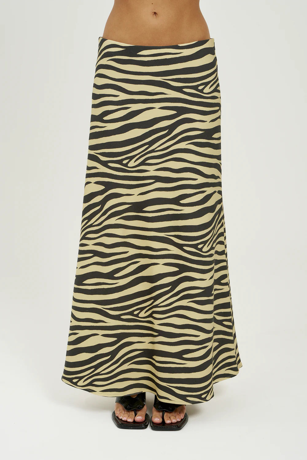 SUMMI SUMMI Womens Slip Skirt in Zebra Print, WOMENS SKIRTS, SUMMI SUMMI, Elwood 101