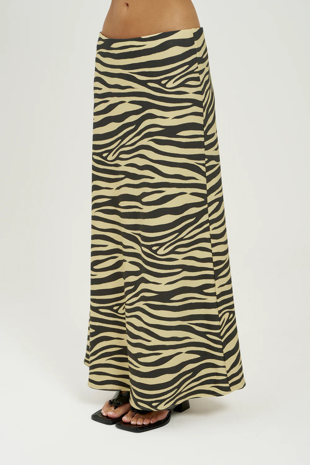 SUMMI SUMMI Womens Slip Skirt in Zebra Print, WOMENS SKIRTS, SUMMI SUMMI, Elwood 101