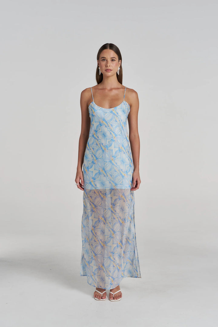 SUMMI SUMMI Womens Sophia Maxi Dress In Orchid Prism