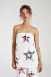 SUMMI SUMMI Womens Strapless Shift Linen Top - Star X Lovers, WOMENS TOPS & SHIRTS, SUMMI SUMMI, Elwood 101