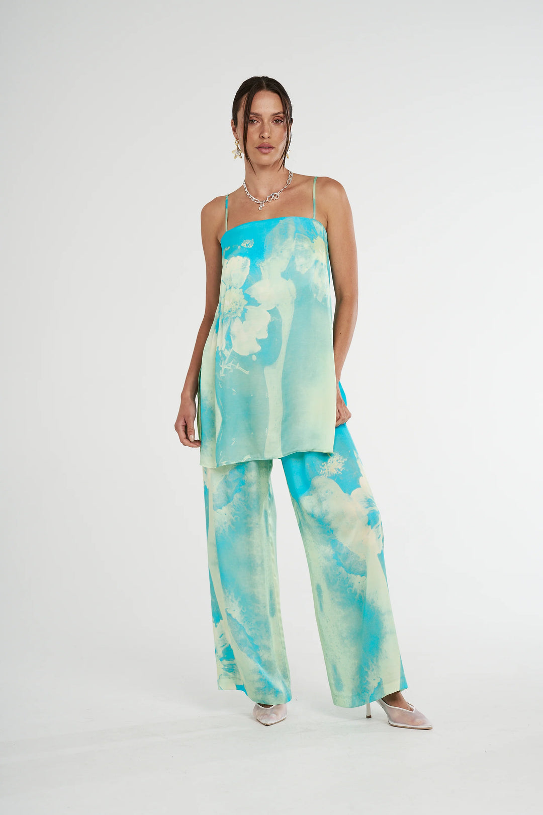 SUMMI SUMMI Womens Tunic Top Lemon Lumen, WOMENS TOPS & SHIRTS, SUMMI SUMMI, Elwood 101