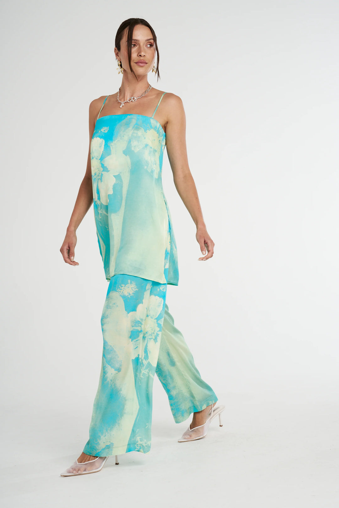 SUMMI SUMMI Womens Tunic Top Lemon Lumen, WOMENS TOPS & SHIRTS, SUMMI SUMMI, Elwood 101