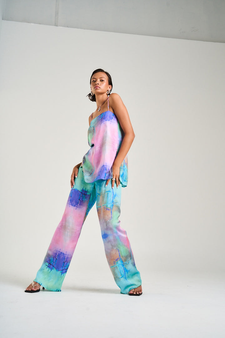 SUMMI SUMMI Womens Tunic Top in H20 Print