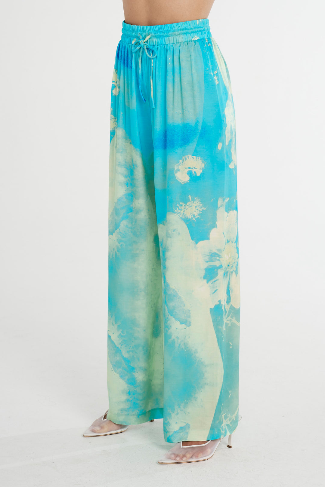 SUMMI SUMMI Womens Wide Leg Pant Lemon Lumen, WOMENS PANTS, SUMMI SUMMI, Elwood 101