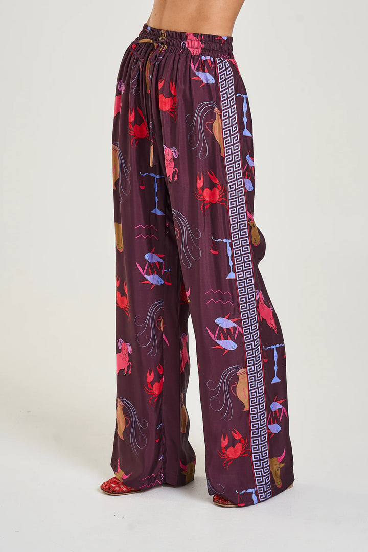 SUMMI SUMMI Womens Wide Leg Pant Zodiac