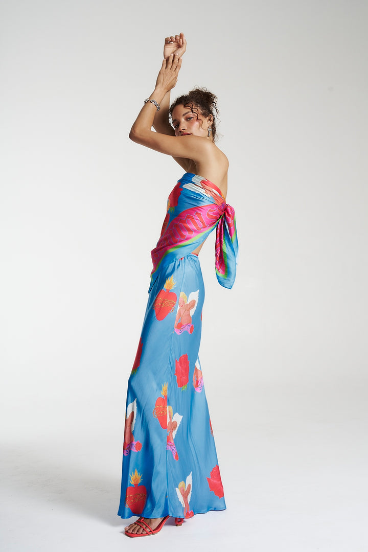 SUMMI SUMMI Womens Maxi Bias Skirt - Capulet, WOMENS SKIRTS, SUMMI SUMMI, Elwood 101