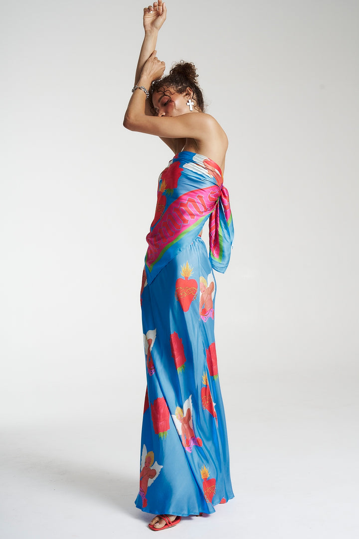 SUMMI SUMMI Womens Maxi Bias Skirt - Capulet, WOMENS SKIRTS, SUMMI SUMMI, Elwood 101