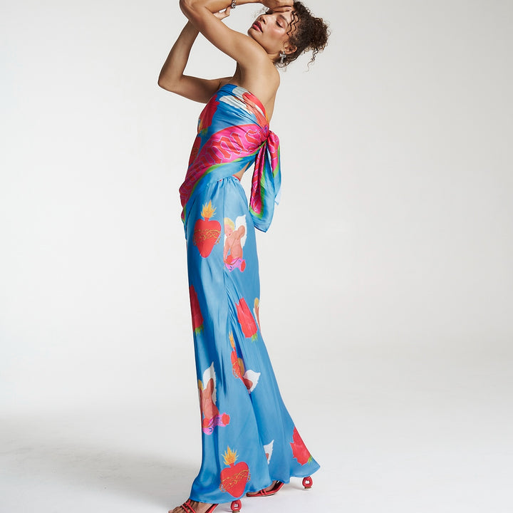 SUMMI SUMMI Womens Maxi Bias Skirt - Capulet, WOMENS SKIRTS, SUMMI SUMMI, Elwood 101