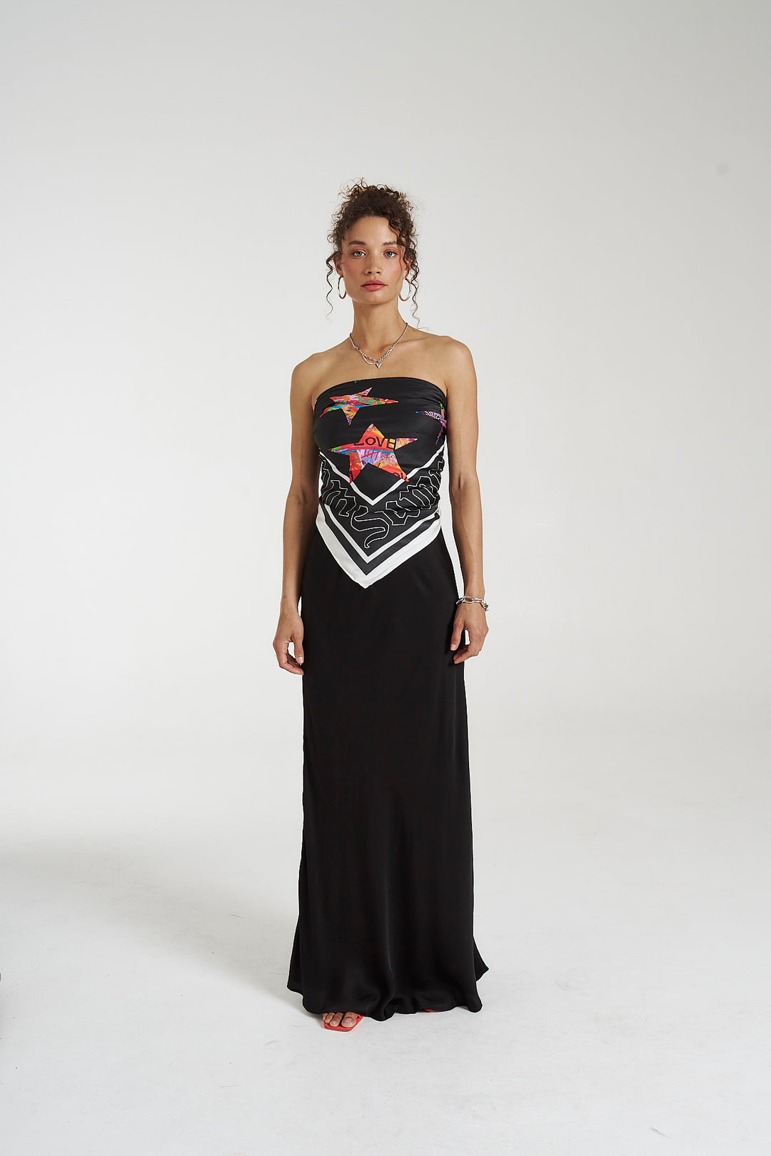 SUMMI SUMMI Womens Scarf - Star X Lovers, WOMENS TOPS & SHIRTS, SUMMI SUMMI, Elwood 101